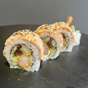 Sake ebi ten