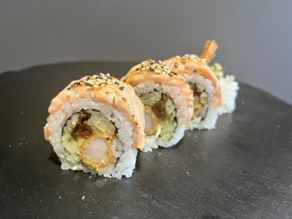 Sake ebi ten