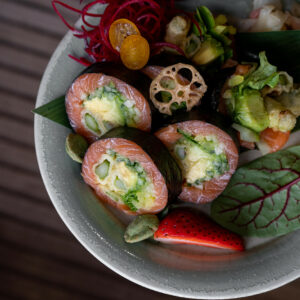 Sake sashimi
