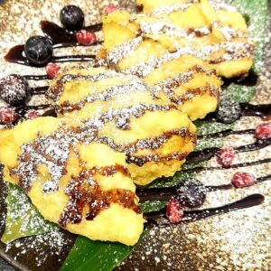 Ananas w tempurze
