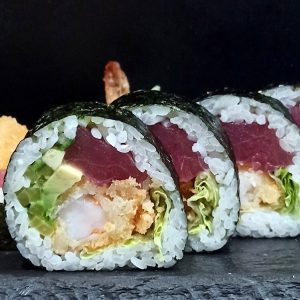 Maguro ebi panko