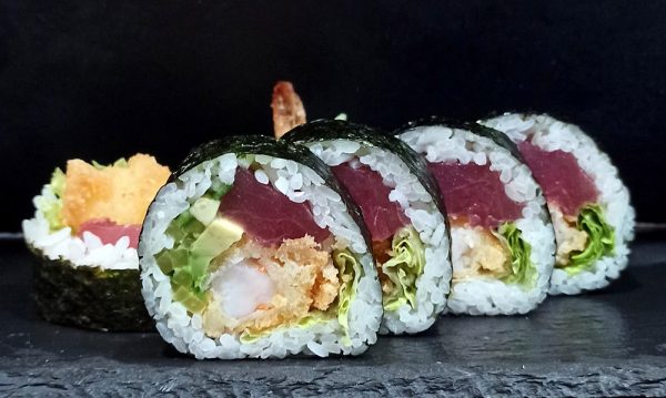 Maguro ebi panko