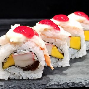 Hot ebi roll