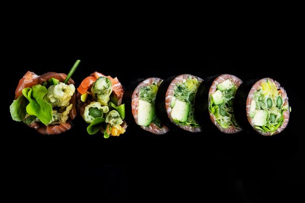Sake sashimi